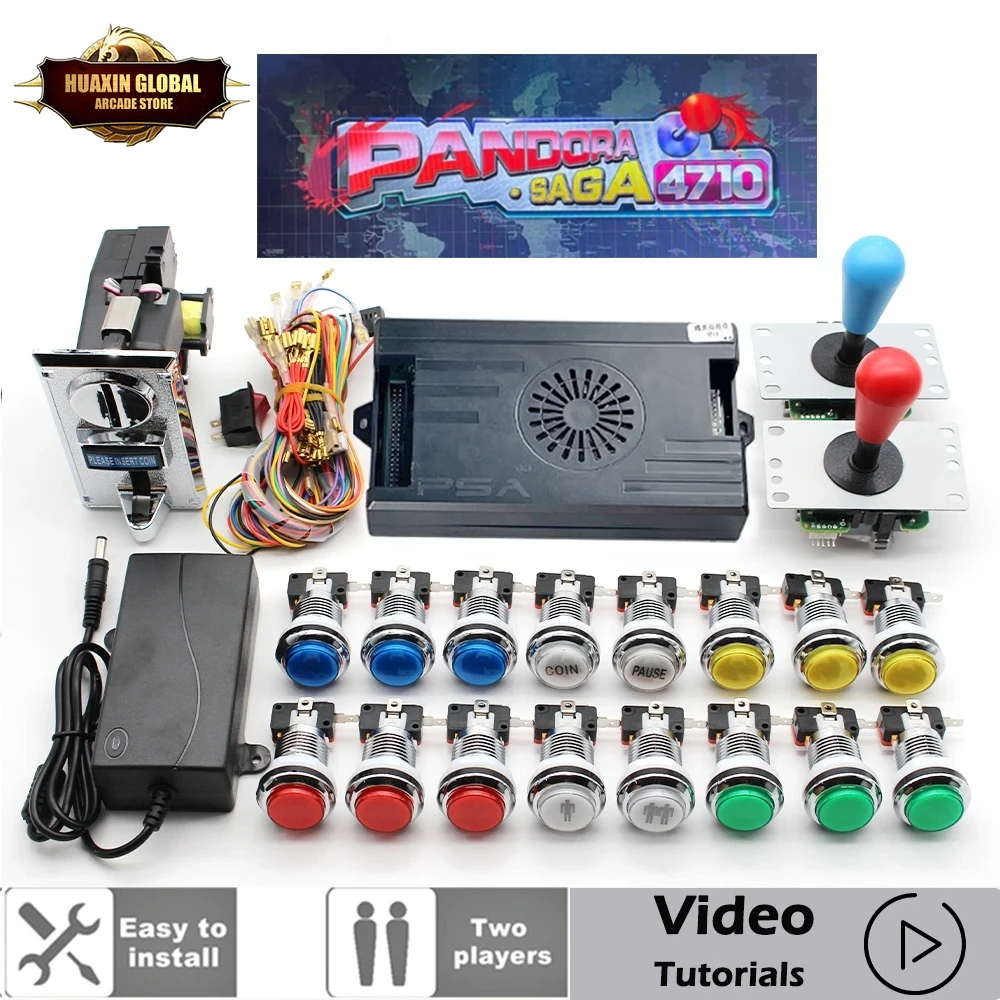 Trackball Controller Arcade - 2 игрока 4710 в 1 Pandora